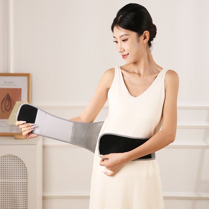 Far Infrared Heating Graphene Waist Belt Lumbar Pain Relief Belt suppliers