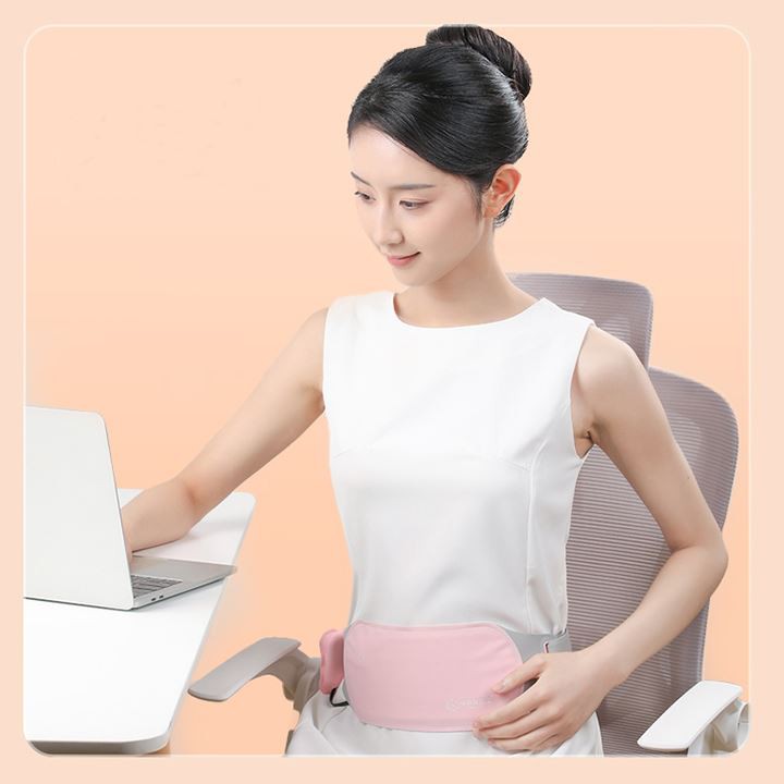 Far Infrared Heating Graphene Waist Belt Lumbar Pain Relief Belt factory